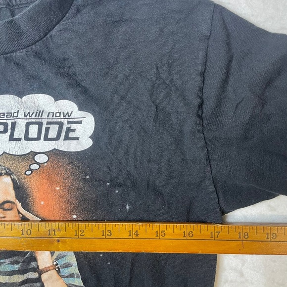 The Big Bang Theory Sheldon Cooper Explode Graphic T Shirt Black Size S - Picture 4 of 5